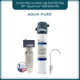  Bộ Sản Phẩm Máy Lọc Nước Lắp Dưới Bồn Rửa 3M™ Aqua-Pure™ BREW120-MS Kèm Lọc Thô Cao Cấp 