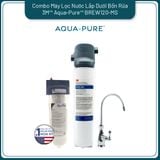 Bộ Sản Phẩm Máy Lọc Nước Lắp Dưới Bồn Rửa 3M™ Aqua-Pure™ BREW120-MS Kèm Lọc Thô Cao Cấp 