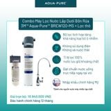  Bộ Sản Phẩm Máy Lọc Nước Lắp Dưới Bồn Rửa 3M™ Aqua-Pure™ BREW120-MS Kèm Lọc Thô Cao Cấp 