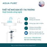  Máy Lọc Nước Lắp Dưới Bồn Rửa 3M™ Aqua-Pure™ BREW120-MS Kèm Vòi 