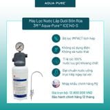  Máy Lọc Nước Lắp Dưới Bồn Rửa 3M™ Aqua-Pure™ ICE140-S Kèm Vòi 