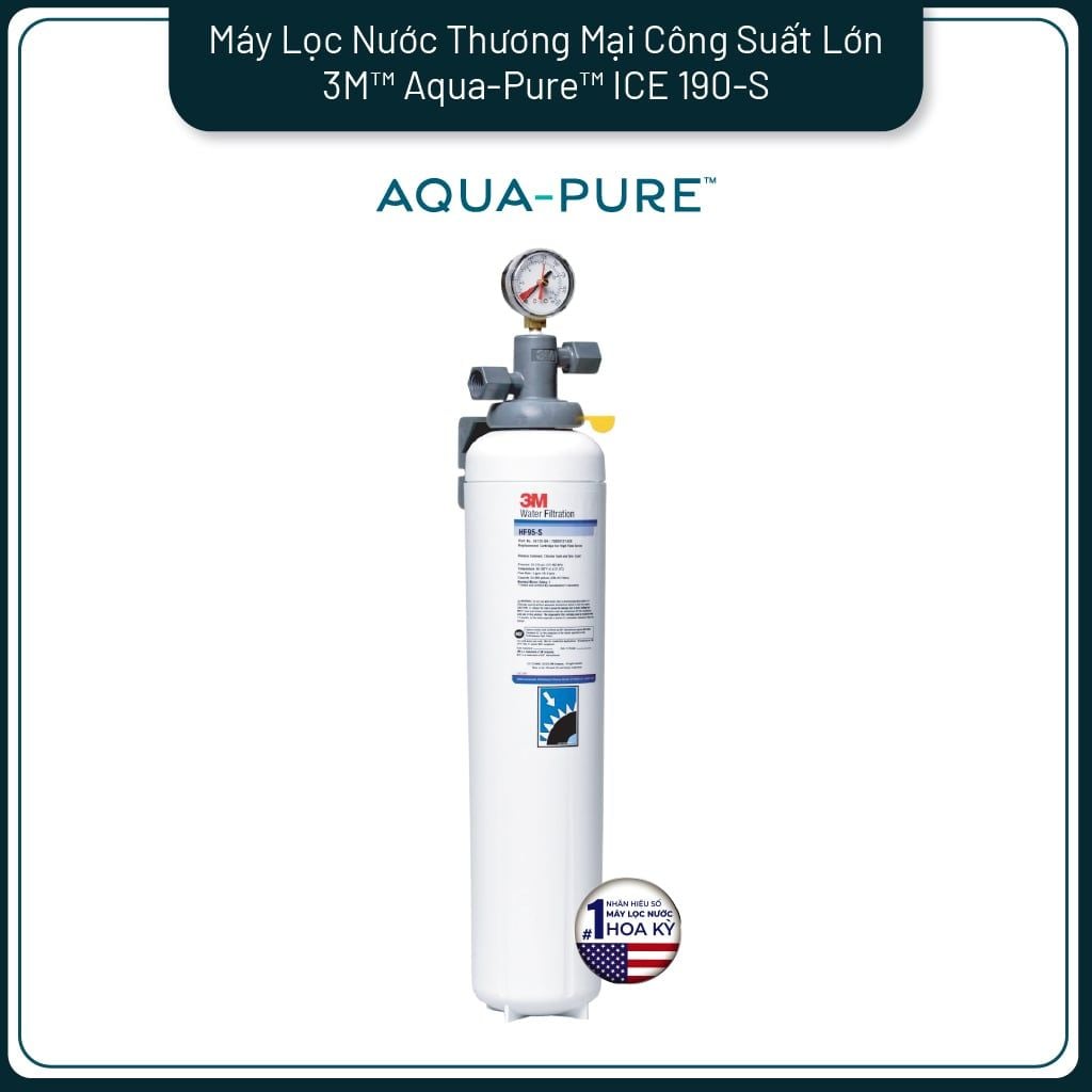  Máy Lọc Nước Công Suất Lớn Dành Cho Thương Mại 3M™ Aqua-Pure™ ICE190-S 