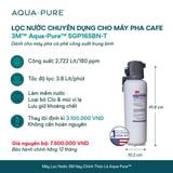  Máy Lọc Nước Chuyên Dụng Cho Máy Pha Cà Phê 3M™ Aqua-Pure™ SGP165BN-T 