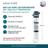  Máy Lọc Nước 3M™ Aqua-Pure™ BREW120-MS Công Suất Lớn Dành Cho Thương Mại 
