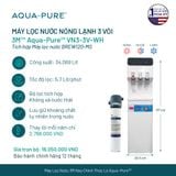  Cây Lọc Nước Nóng Lạnh VN3-3V-WH (Tích Hợp Máy Lọc Nước 3M™ Aqua-Pure™ BREW120-MS) 