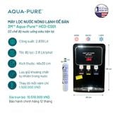  Máy Lọc Nước Nóng Lạnh Để Bàn 3M™ Aqua-Pure™ HCD-CS01 