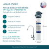  Máy Lọc Nước Lắp Dưới Bồn Rửa 3M™ Aqua-Pure™ BREW120-MS Kèm Vòi 