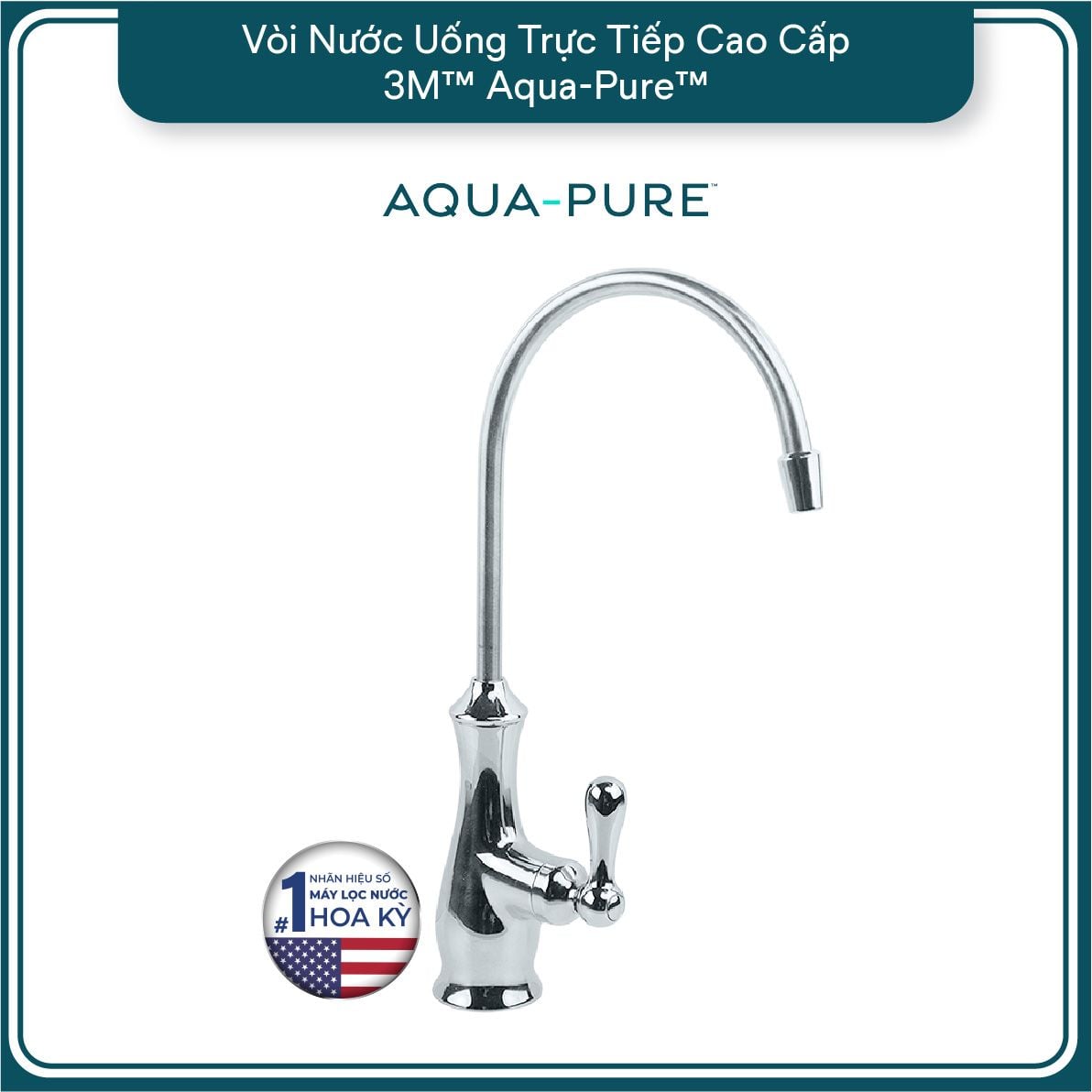  Vòi Nước Uống Trực Tiếp 3M™ Aqua-Pure™ - Hàng Chính Hãng 