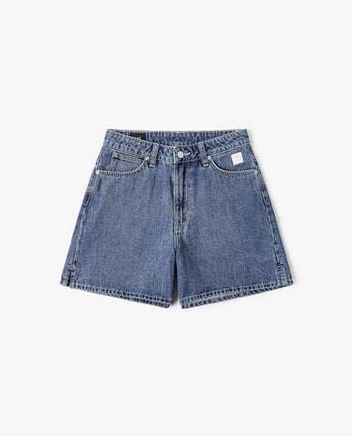  LEE - Quần short jeans nữ ống rộng Modern 