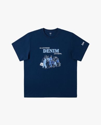  LEE - Áo thun nam cổ tròn tay ngắn Modern Comfort 