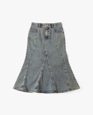  LEE - Chân váy denim đuôi cá Modern 