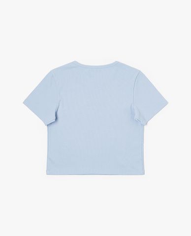  LEE - Áo croptop nữ cổ tròn tay ngắn Modern Regular 