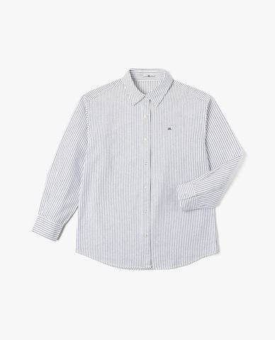  LEE - Áo sơ mi nữ cổ bẻ tay dài Modern Oversized 