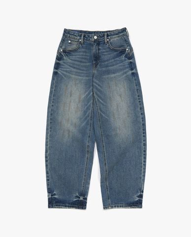  LEE - Quần jeans nữ ống rộng Balloon 