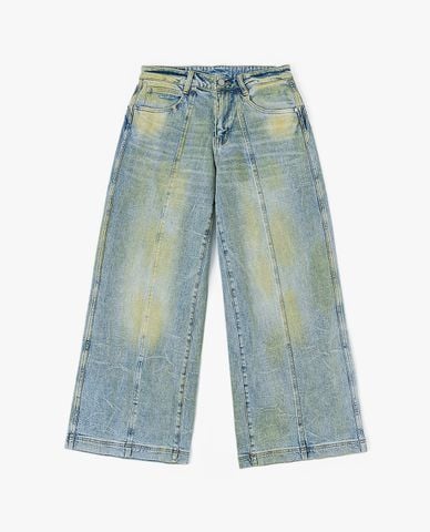  LEE - Quần jeans nữ ống rộng Angel Chen 