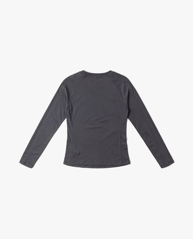  LEE - Áo thun nữ cổ tròn tay dài Indigo Seasonal 