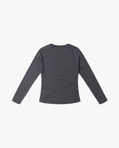  LEE - Áo thun nữ cổ tròn tay dài Indigo Seasonal 