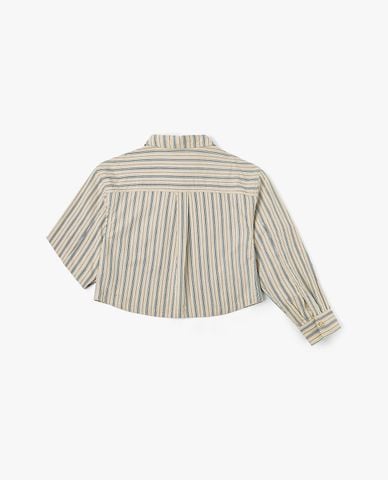  LEE - Áo sơ mi nữ phom croptop Modern Seasonal 