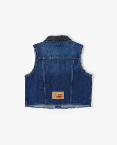  LEE - Áo khoác gilet nữ denim Modern Seasonal 
