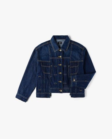  LEE - Áo khoác denim nữ tay dài Modern Seasonal 