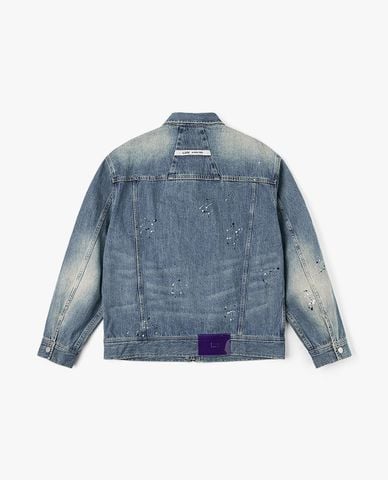  LEE - Áo khoác denim nam tay dài Indigo Comfort 