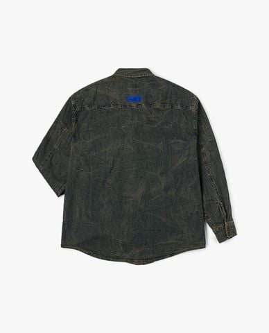  LEE - Áo sơ mi denim nam tay dài Indigo Seasonal 