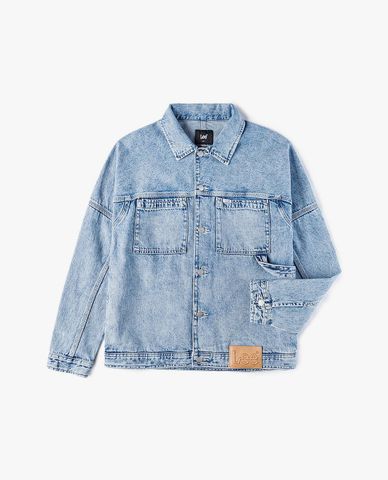  LEE - Áo khoác denim nam tay dài Modern Comfort 