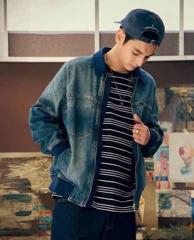  LEE - Áo khoác denim nam tay dài Modern Comfort 