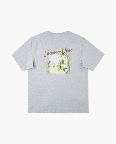  LEE - Áo thun nam cổ tròn tay ngắn Summer Vibe 