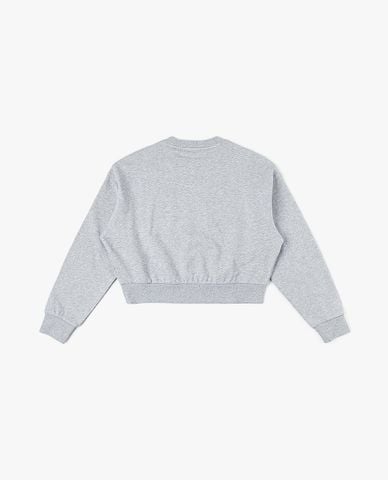  LEE - Áo sweatshirt nữ tay dài phom croptop Seasonal 