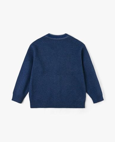  LEE - Áo khoác cardigan nam cổ V tay dài Seasonal 