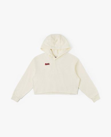 LEE - Áo hoodie nữ tay dài in họa tiết Angel Chen 