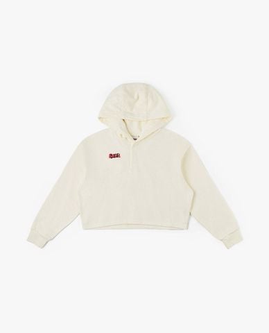  LEE - Áo hoodie nữ tay dài in họa tiết Angel Chen 