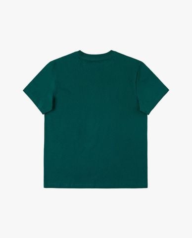  LEE - Áo thun nam cổ tròn tay ngắn phối logo 