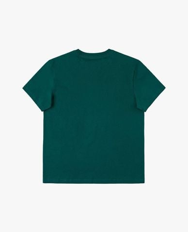  LEE - Áo thun nam cổ tròn tay ngắn phối logo 