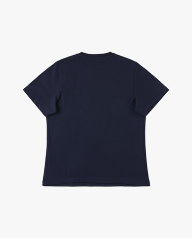  LEE - Áo thun nữ cổ tròn tay ngắn thêu logo 