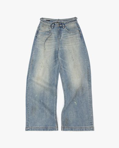  LEE - Quần jeans nữ ống rộng A line 430 