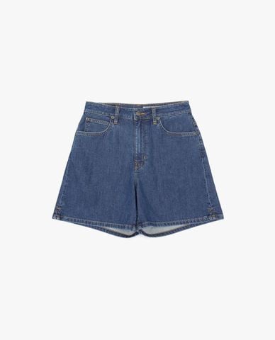  LEE - Quần short jeans nữ hiện đại 