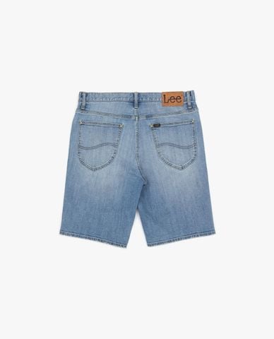  LEE - Quần short jeans nam wash bạc 902 