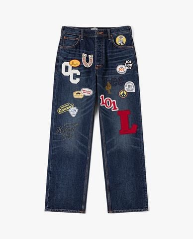  LEE - Quần jeans nam ống rộng 101+ 