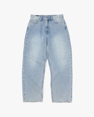  LEE - Quần jeans nam ống rộng wash bạc 