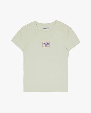  LEE - Áo thun nữ cổ tròn tay ngắn 101+ 