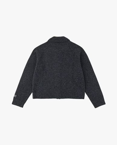  LEE - Áo khoác cardigan nữ tay dài khóa kéo 