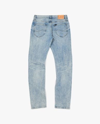  LEE - Quần jeans nam ống đứng wash bạc 