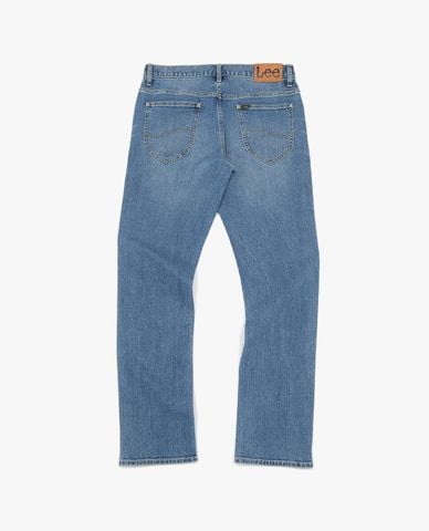  LEE - Quần jeans nam ống đứng wash bạc 