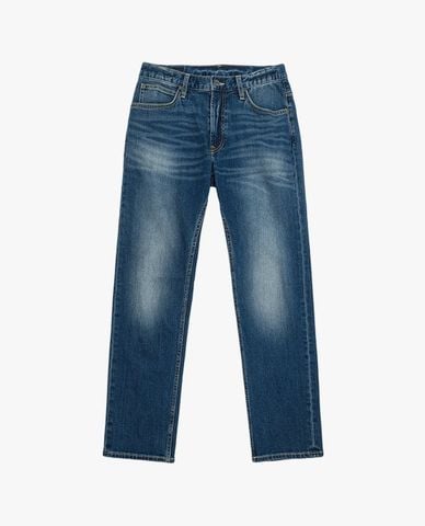 LEE - Quần jeans nam ống đứng wash bạc 