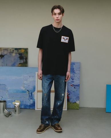  LEE - Quần jeans nam ống rộng 101+ 