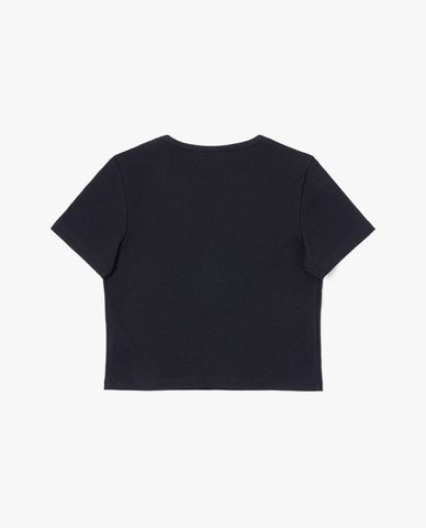  LEE - Áo croptop nữ cổ tròn tay ngắn Modern Regular 