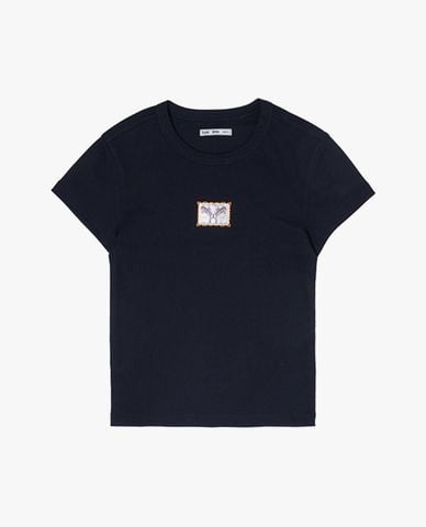  LEE - Áo thun nữ cổ tròn tay ngắn 101+ 