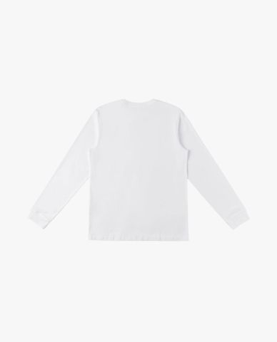  LEE - Áo thun nam cổ tròn tay dài phối logo 